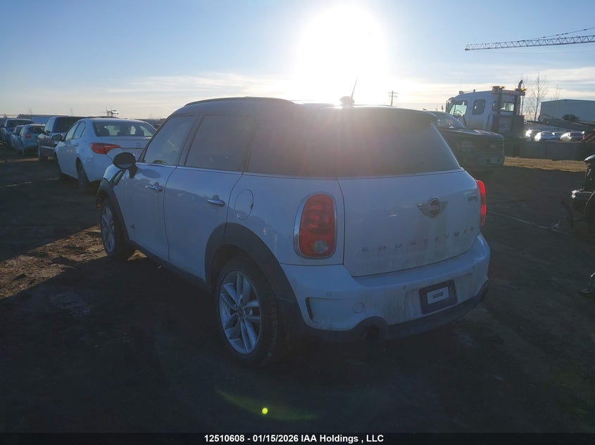 2014 Mini Countryman Cooper S VIN: WMWZC5C59EWP39257 Lot: 12510608