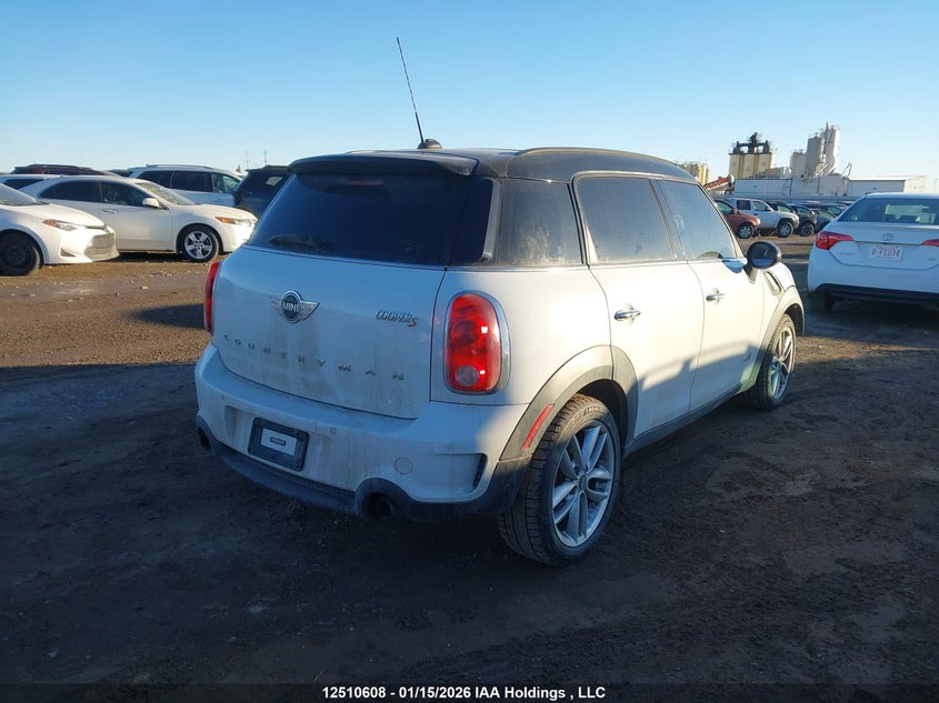 2014 Mini Countryman Cooper S VIN: WMWZC5C59EWP39257 Lot: 12510608