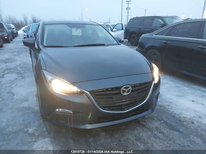 2016 Mazda 3 Touring VIN: 3MZBM1V72GM293218 Lot: 12510728