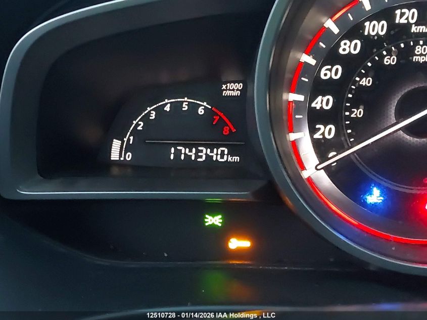 2016 Mazda 3 Touring VIN: 3MZBM1V72GM293218 Lot: 12510728