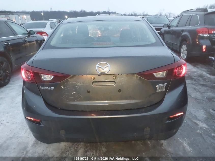 2016 Mazda 3 Touring VIN: 3MZBM1V72GM293218 Lot: 12510728