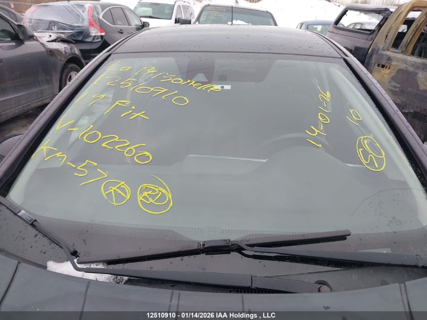 2019 Honda Fit Sport VIN: 3HGGK5H68KM102260 Lot: 12510910