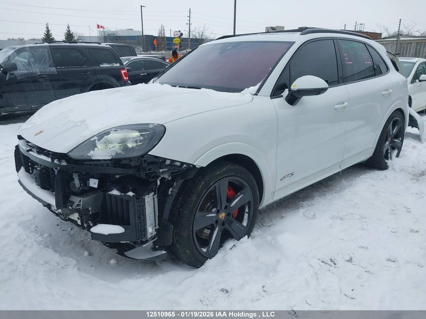 Vin: wp1ag2ay9sda25344, lot: 2899410, porsche cayenne 20252