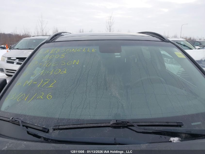 2017 Hyundai Tucson Limited/Sport And Eco/Se VIN: KM8J3CA47HU541402 Lot: 12511005