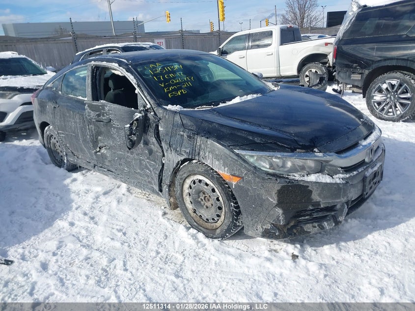 2HGFC2F57HH026717 2017 Honda Civic Lx auction photo 1