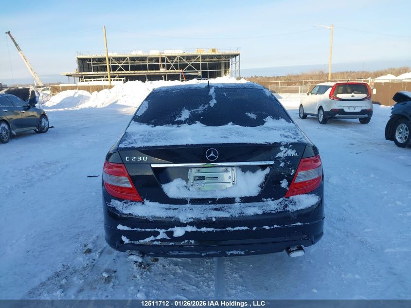 2009 Mercedes-Benz C 230 4Matic VIN: WDDGF85X19F329629 Lot: 12511712