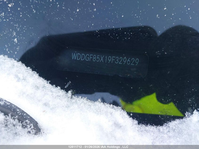 2009 Mercedes-Benz C 230 4Matic VIN: WDDGF85X19F329629 Lot: 12511712