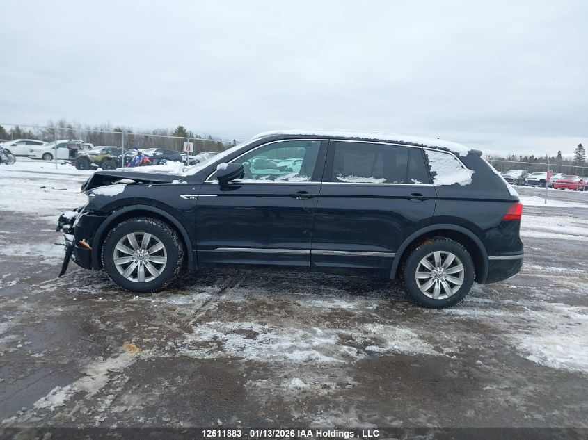 2018 Volkswagen Tiguan Sel Premium VIN: 3VV4B7AX9JM216624 Lot: 12511883