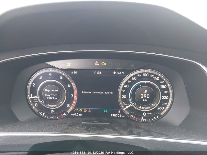 2018 Volkswagen Tiguan Sel Premium VIN: 3VV4B7AX9JM216624 Lot: 12511883