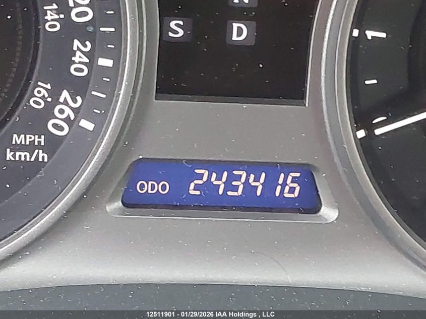 2009 Lexus Is 250 VIN: JTHCK262X95030228 Lot: 12511901