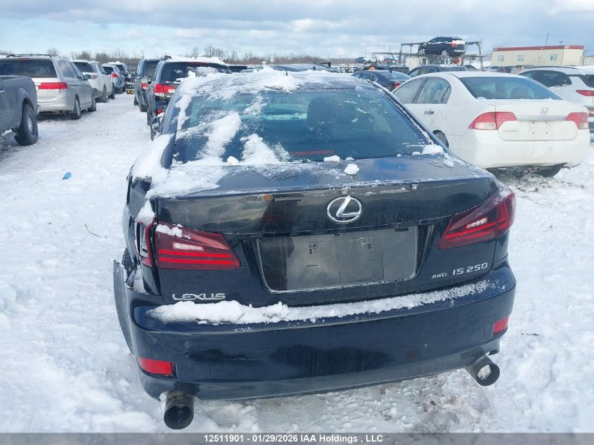 2009 Lexus Is 250 VIN: JTHCK262X95030228 Lot: 12511901