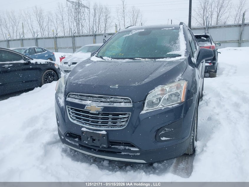 2016 Chevrolet Trax 1Lt VIN: 3GNCJPSB1GL216395 Lot: 12512171