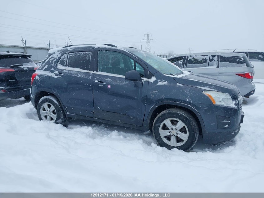 2016 Chevrolet Trax 1Lt VIN: 3GNCJPSB1GL216395 Lot: 12512171