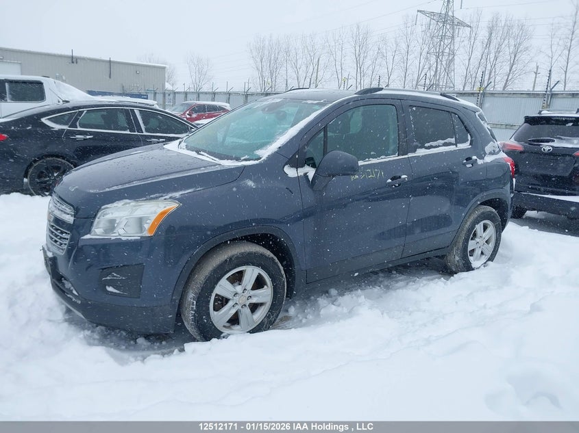 2016 Chevrolet Trax 1Lt VIN: 3GNCJPSB1GL216395 Lot: 12512171