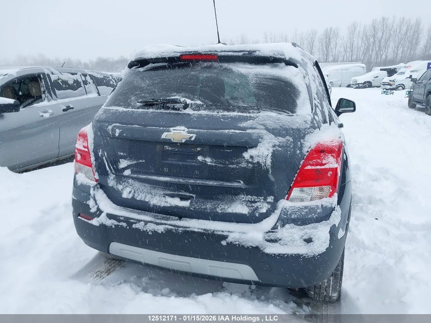 2016 Chevrolet Trax 1Lt VIN: 3GNCJPSB1GL216395 Lot: 12512171