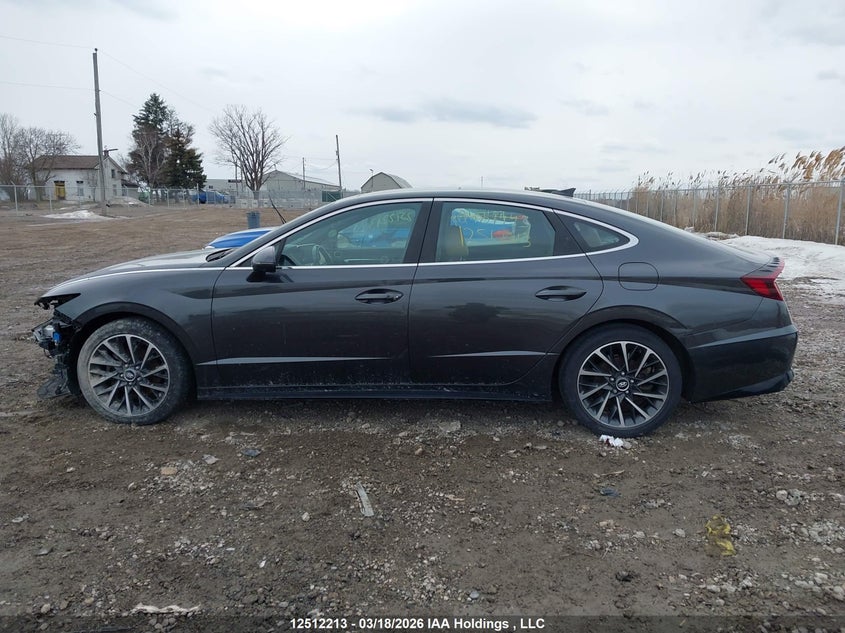 2022 Hyundai Sonata Luxury VIN: 5NPEL4J20NH139298 Lot: 12512213