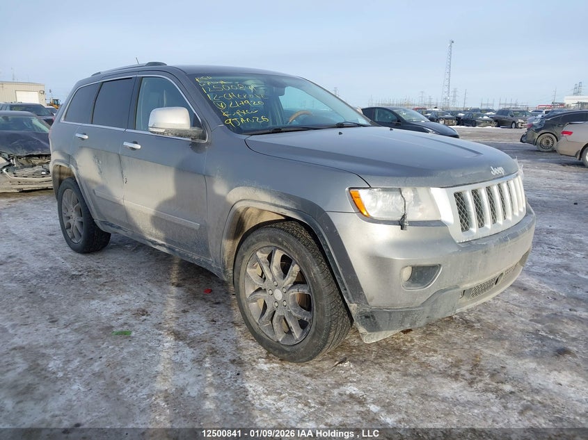 1C4RJFCG3CC217920 2012 Jeep Grand Cherokee Overland auction photo 1