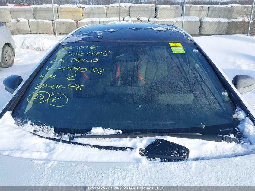 2025 Toyota Prius VIN: JTDACACU1S3049032 Lot: 12512425