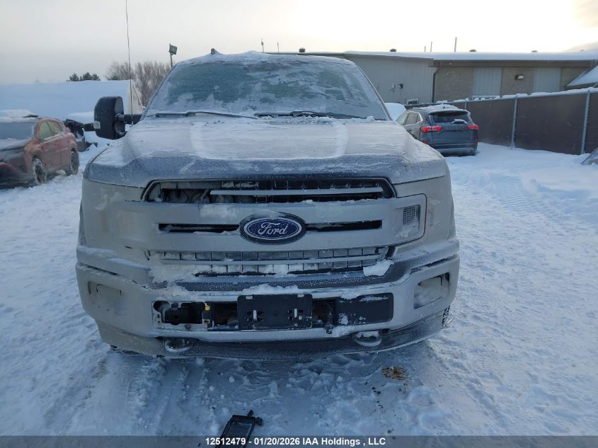 2019 Ford F150 Supercrew VIN: 1FTFW1E56KFB55056 Lot: 12512479