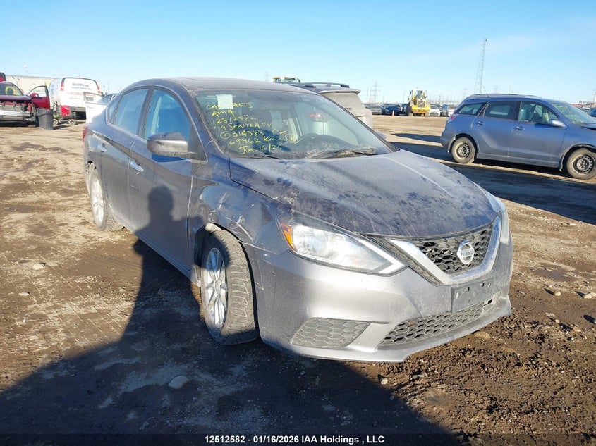 2019 Nissan Sentra S/Sv/Sr/Sl