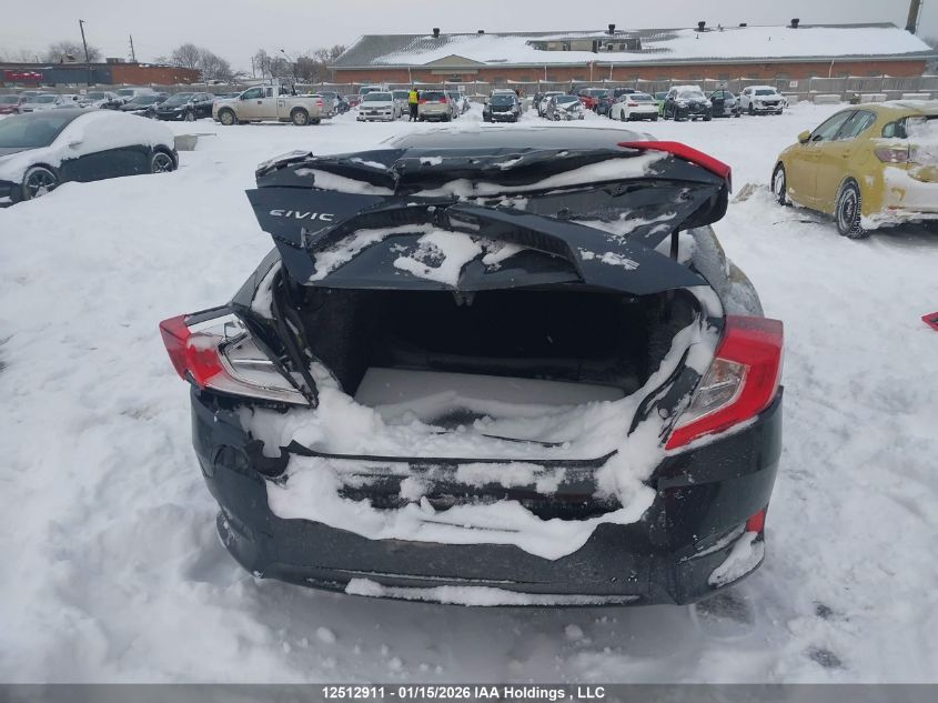 2018 Honda Civic Se VIN: 2HGFC2F61JH028638 Lot: 12512911