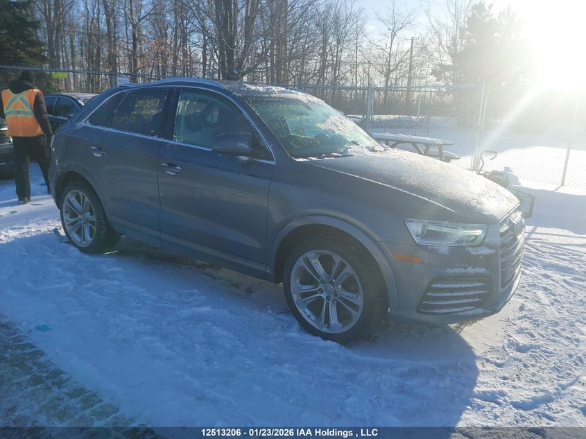WA1JCCFS9JR031907 2018 Audi Q3 2.0T Progressiv auction photo 1
