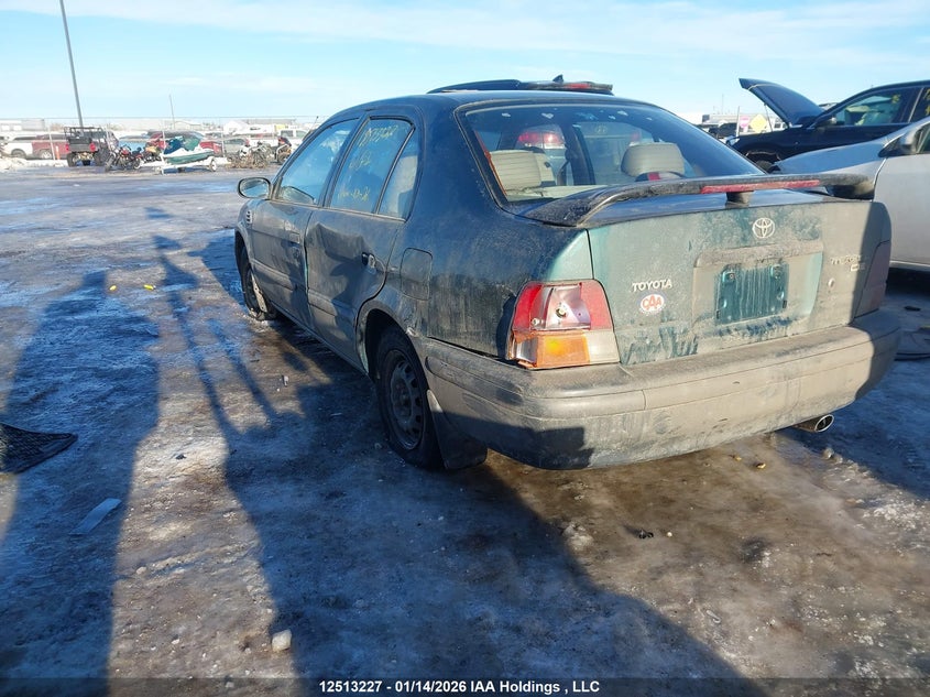 1999 TOYOTA TERCEL SEDAN 1.5L I-4 DOHC, 93HP