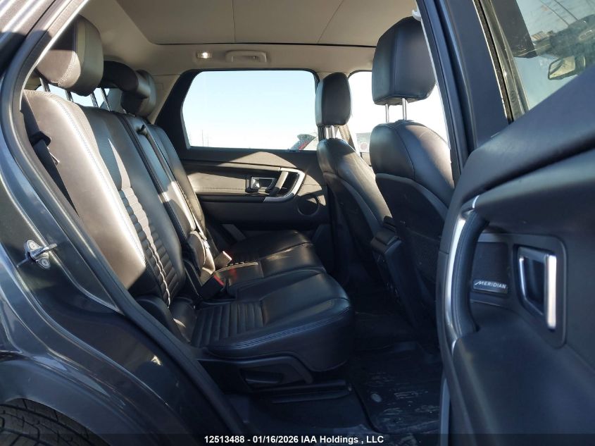 2017 Land Rover Discovery Sport Hse Luxury VIN: SALCT2BG9HH654513 Lot: 12513488