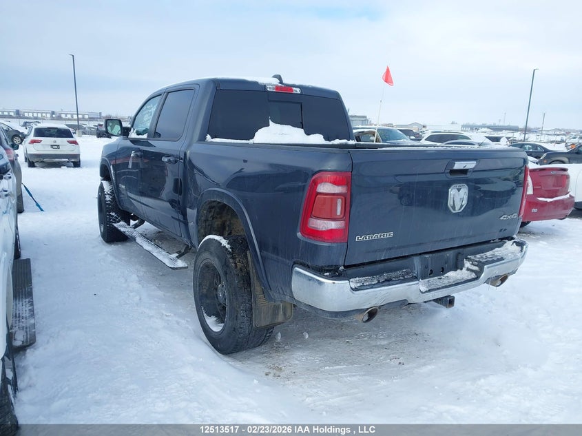 2019 Ram 1500 Laramie VIN: 1C6SRFJT0KN554419 Lot: 12513517
