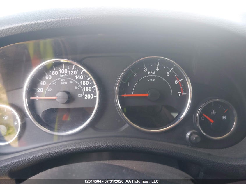 2011 JEEP WRANGLER SPORT UTILITY VEHICLE 3.8L V-6 202HP