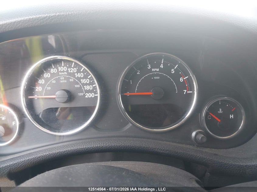 2011 JEEP WRANGLER SPORT UTILITY VEHICLE 3.8L V-6 202HP