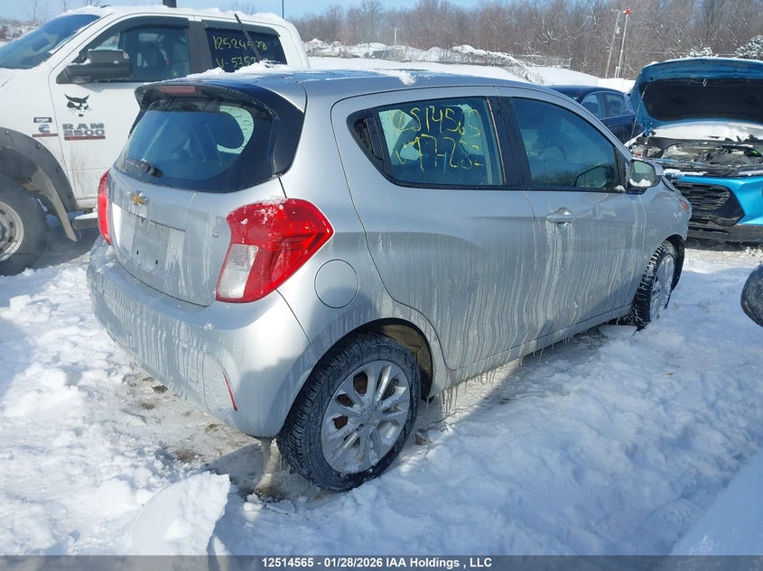 Vin: kl8cd6sa1kc775282, lot: 2903484, chevrolet spark 20194