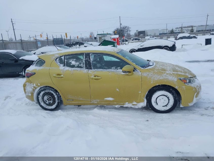 2011 Lexus Ct 200H VIN: JTHKD5BH4B2000697 Lot: 12514718