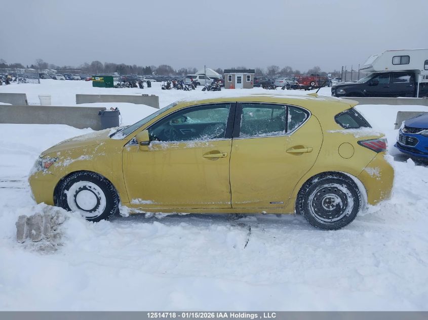 2011 Lexus Ct 200H VIN: JTHKD5BH4B2000697 Lot: 12514718