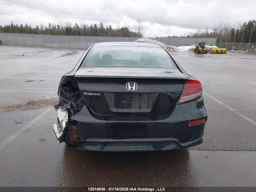 2015 Honda Civic VIN: 2HGFG3A55FH001958 Lot: 12514836