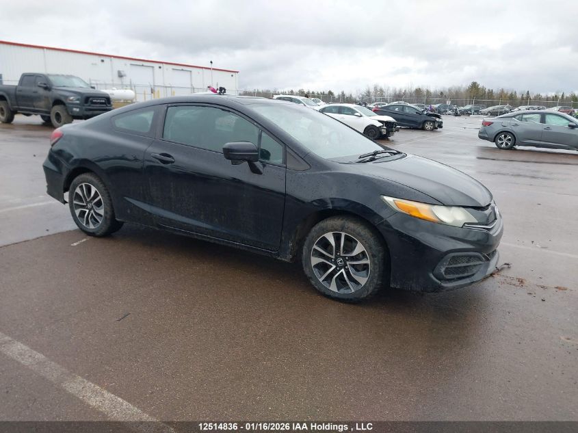 2015 Honda Civic VIN: 2HGFG3A55FH001958 Lot: 12514836