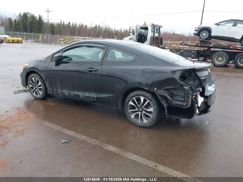 2015 Honda Civic VIN: 2HGFG3A55FH001958 Lot: 12514836