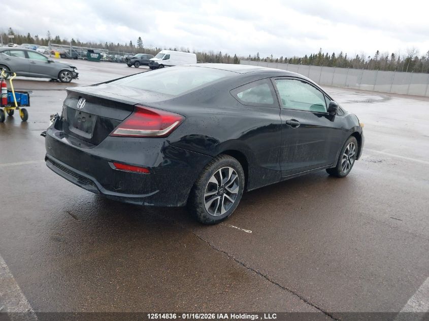 2015 Honda Civic VIN: 2HGFG3A55FH001958 Lot: 12514836