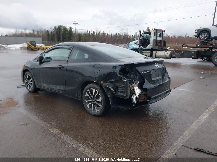 2015 Honda Civic VIN: 2HGFG3A55FH001958 Lot: 12514836