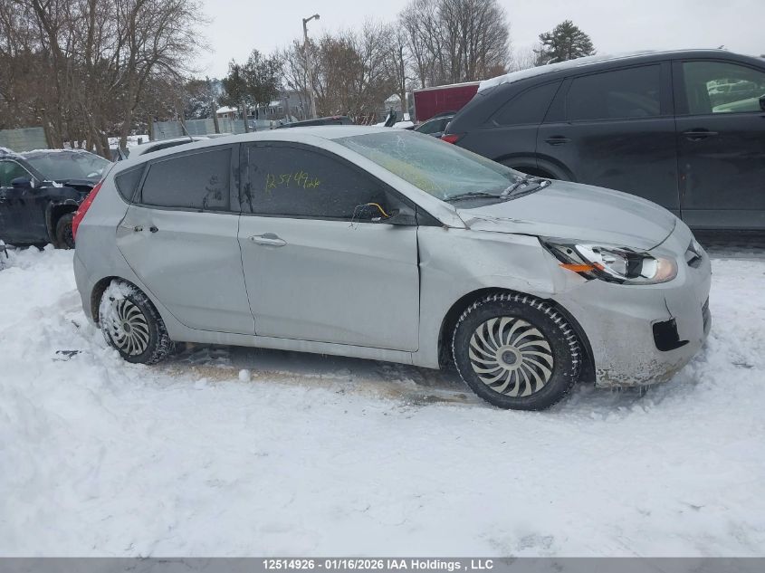 2014 Hyundai Accent Gls/Gs VIN: KMHCT5AE5EU195455 Lot: 12514926