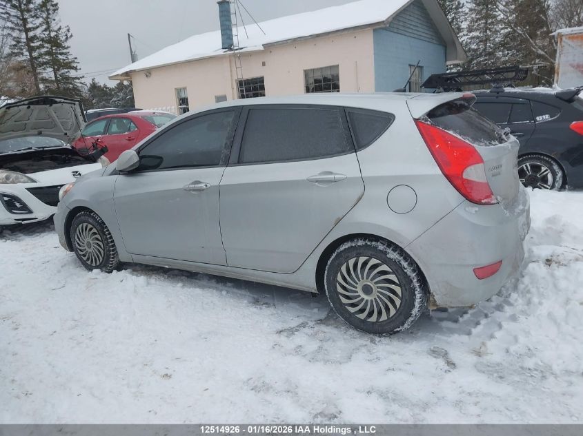 2014 Hyundai Accent Gls/Gs VIN: KMHCT5AE5EU195455 Lot: 12514926