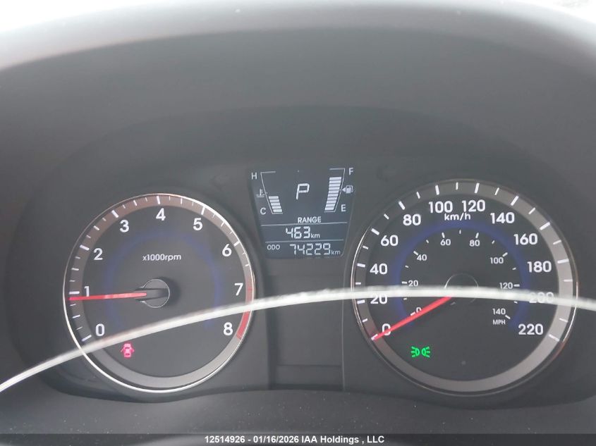 2014 Hyundai Accent Gls/Gs VIN: KMHCT5AE5EU195455 Lot: 12514926