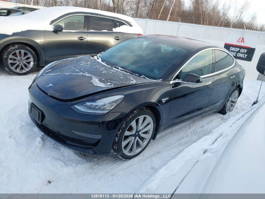 2018 Tesla Model 3 VIN: 5YJ3E1EB2JF107276 Lot: 12515113