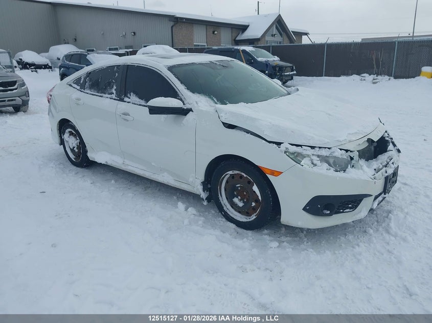 2HGFC2F89JH027125 2018 Honda Civic Ex 4Dr auction photo 1