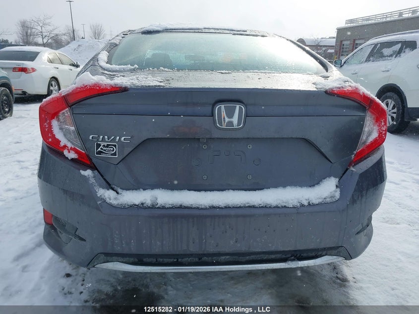 2020 Honda Civic VIN: 2HGFC2F78LH004607 Lot: 12515282