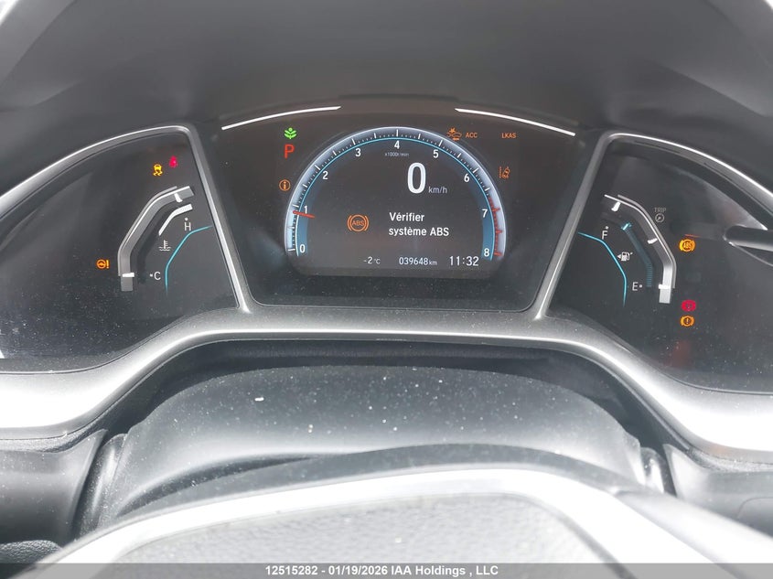 2020 Honda Civic VIN: 2HGFC2F78LH004607 Lot: 12515282