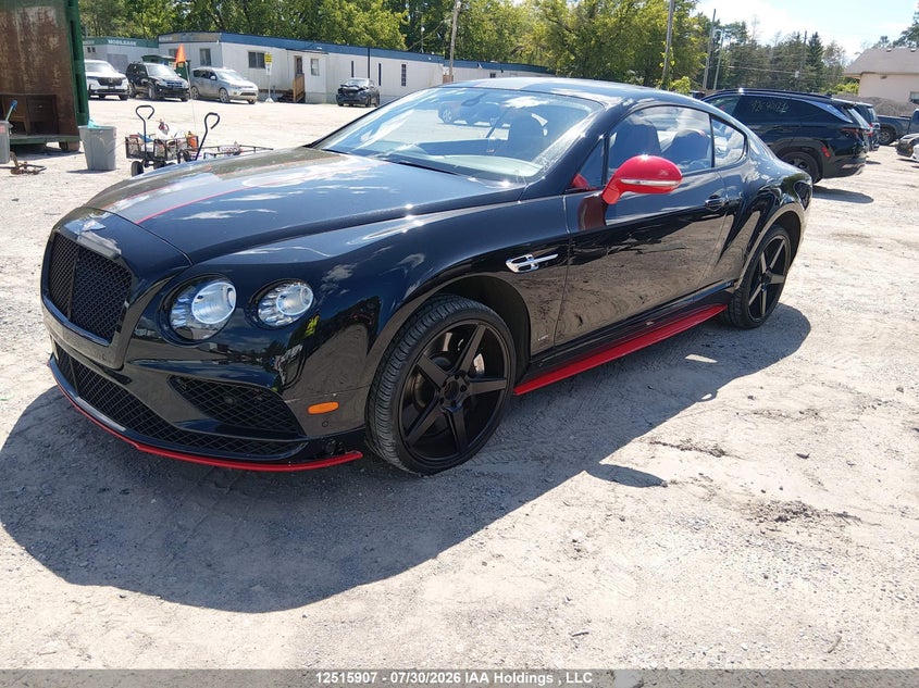 2017 BENTLEY CONTINENTAL GT COUPE 4.0L V-8 DI, DOHC, VVT, TURBO, 521HP