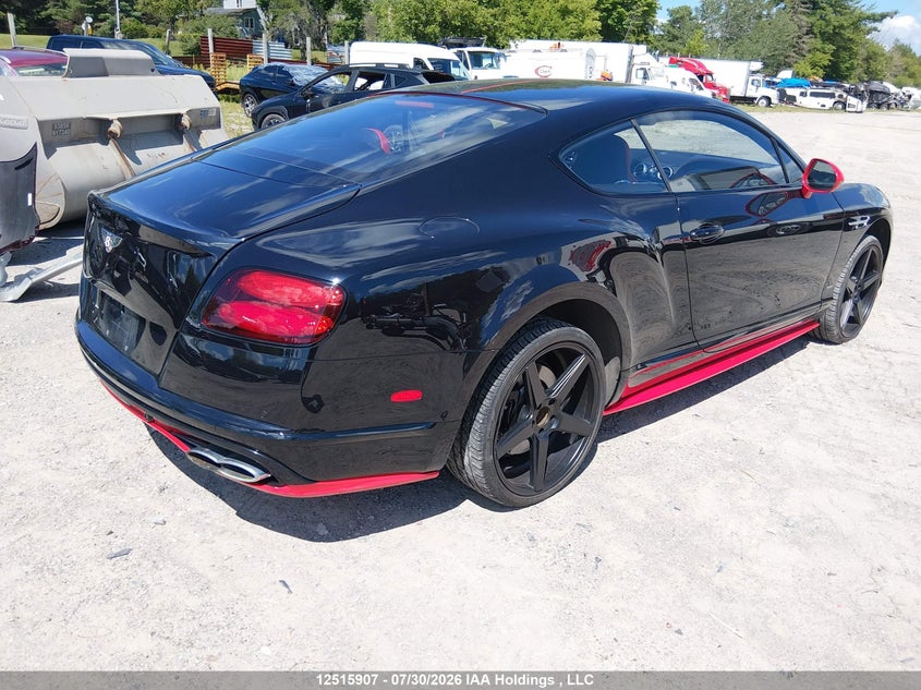 2017 BENTLEY CONTINENTAL GT COUPE 4.0L V-8 DI, DOHC, VVT, TURBO, 521HP