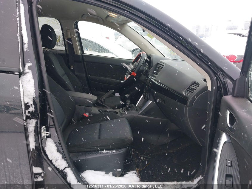 2015 Mazda Cx-5 2.0 Gx Black Lot 111012516311 Vin JM3KE2BEXF0459356