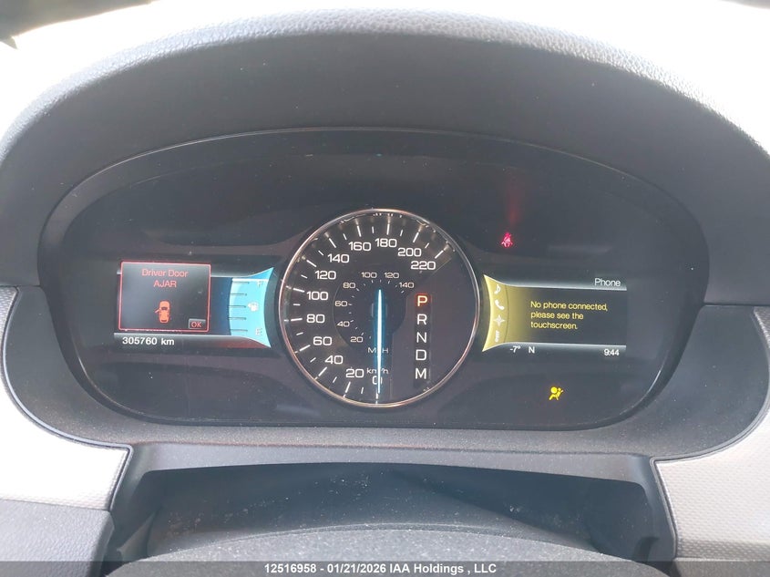 2012 Ford Edge Sel VIN: 2FMDK3JC0CBA35187 Lot: 12516958